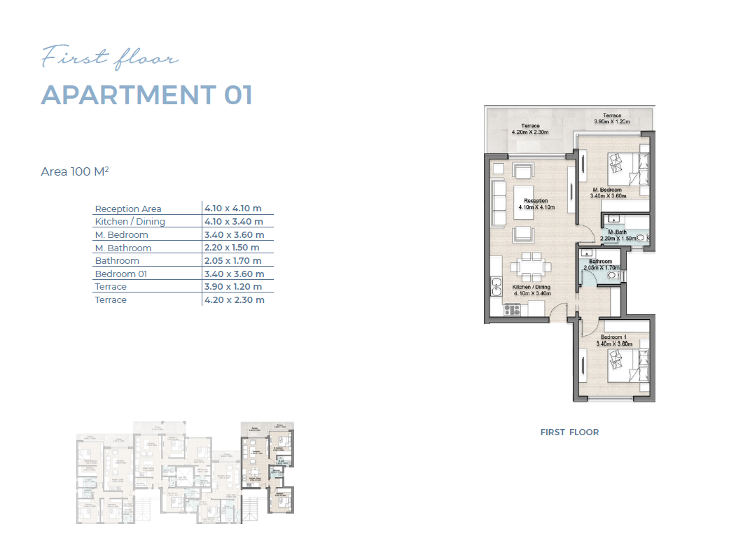 Floor plan for chalet at Hyde Park North - Seashore