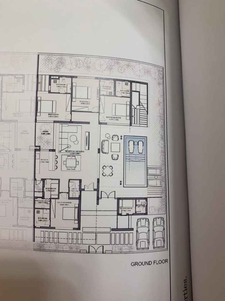 Floor plan for  at Almaza Bay