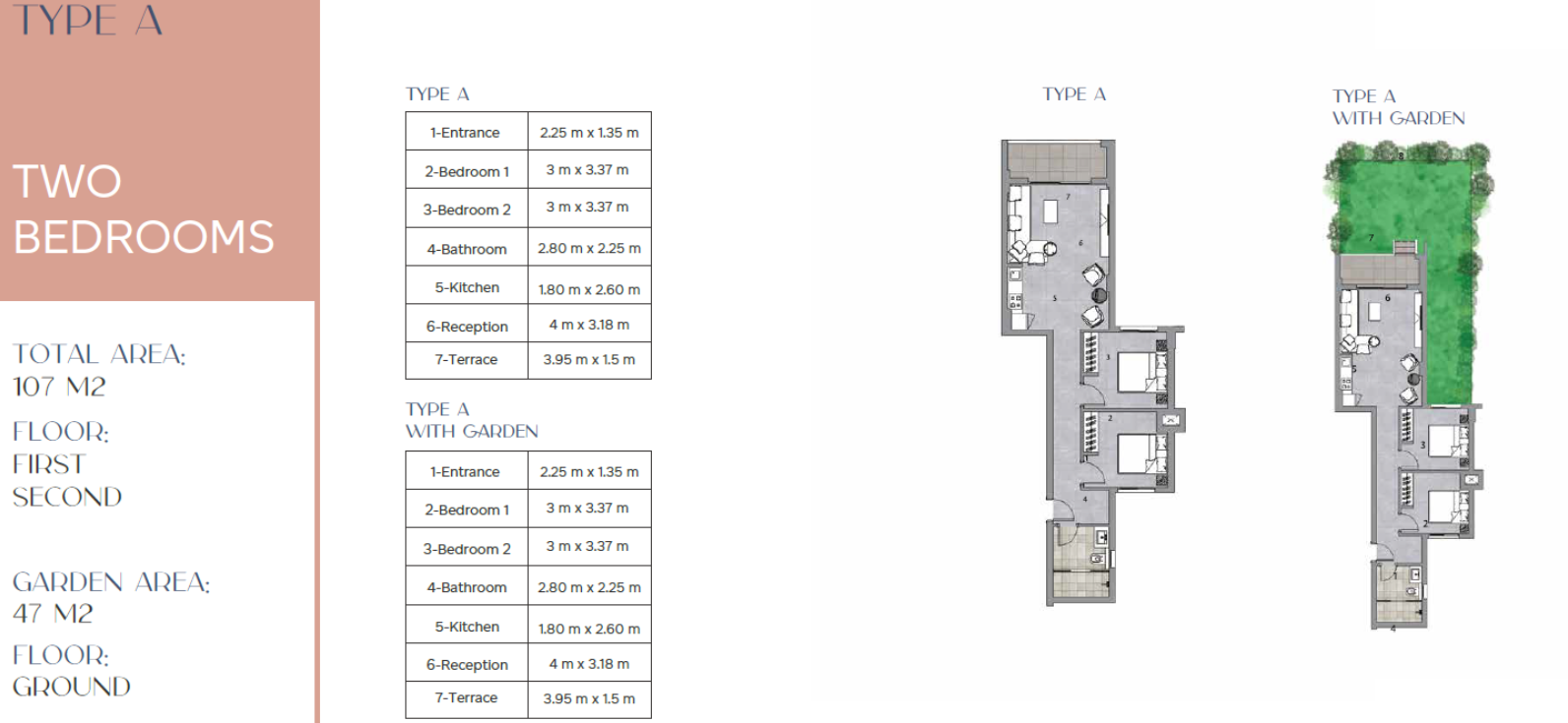 Floor plan for apartment at Alura