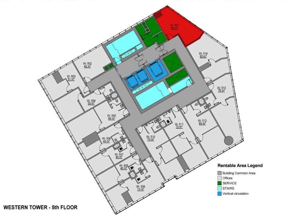 Floor plan for  at Obsidier