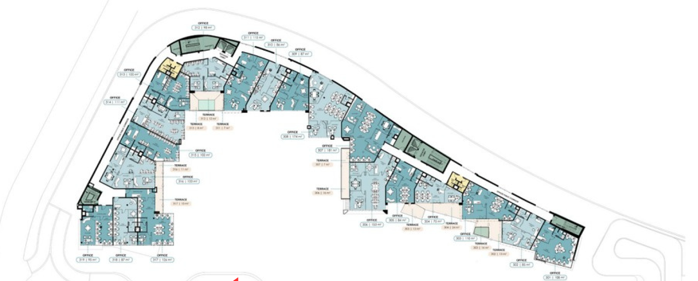 Floor plan for  at Central Avenue
