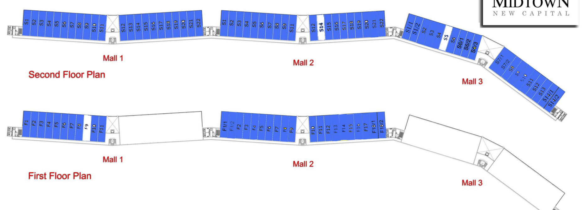 Floor plan for  at Villa Mall New Capital
