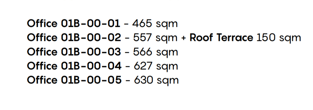 Floor plan for  at DISTRICT 5