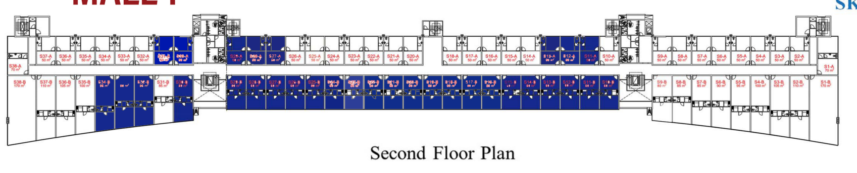 Floor plan for  at Midtown Sky Mall