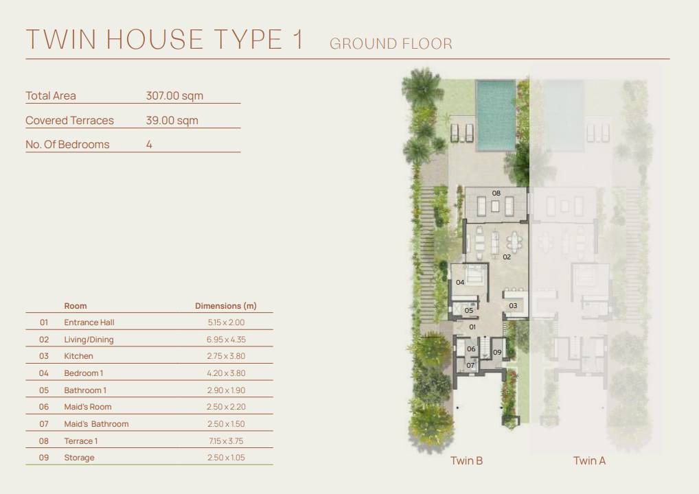 Floor plan for  at Silversands