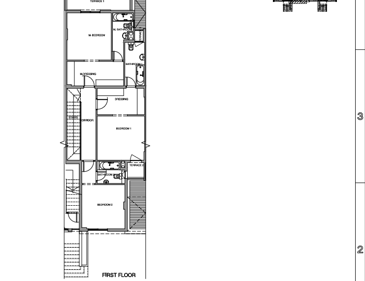 Floor plan for duplex at Mountain View ICity New Cairo