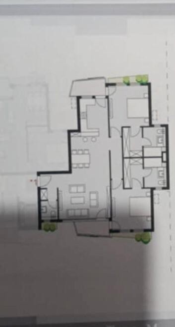 Floor plan for apartment at Badya