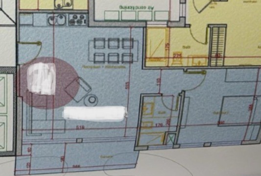 Floor plan for apartment at Bloomfields