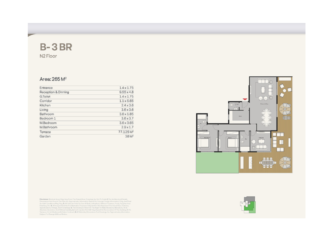 Floor plan for apartment at Nest