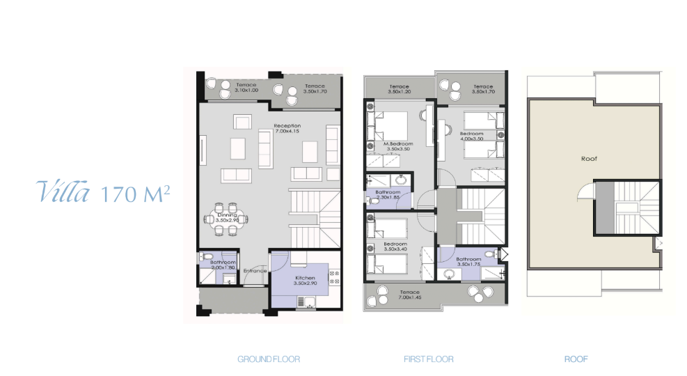 Floor plan for  at La Vista Ray
