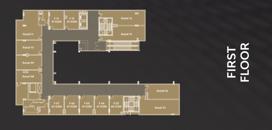 Floor plan for  at Regency Business Tower 1