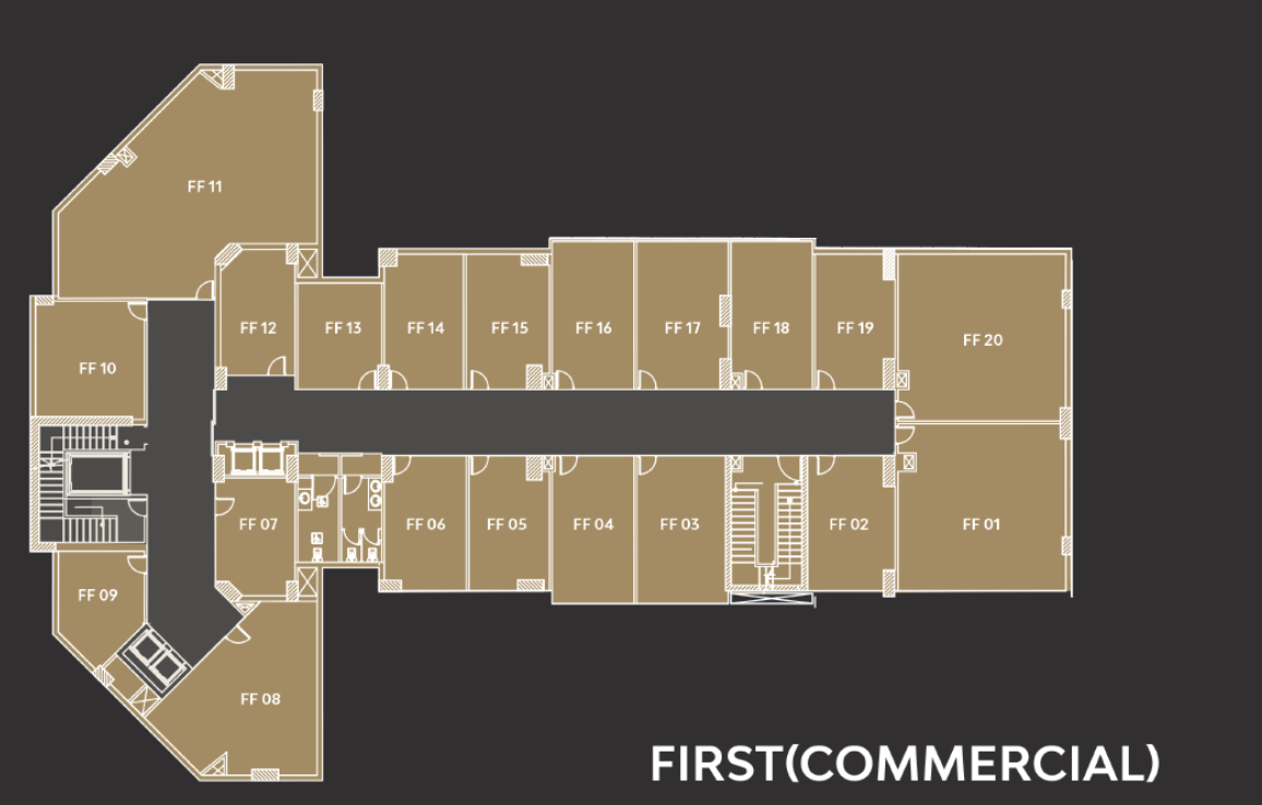 Floor plan for  at Regency Business Tower 1
