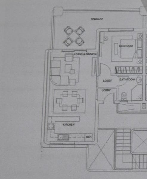 Floor plan for chalet at Bianchi Ilios