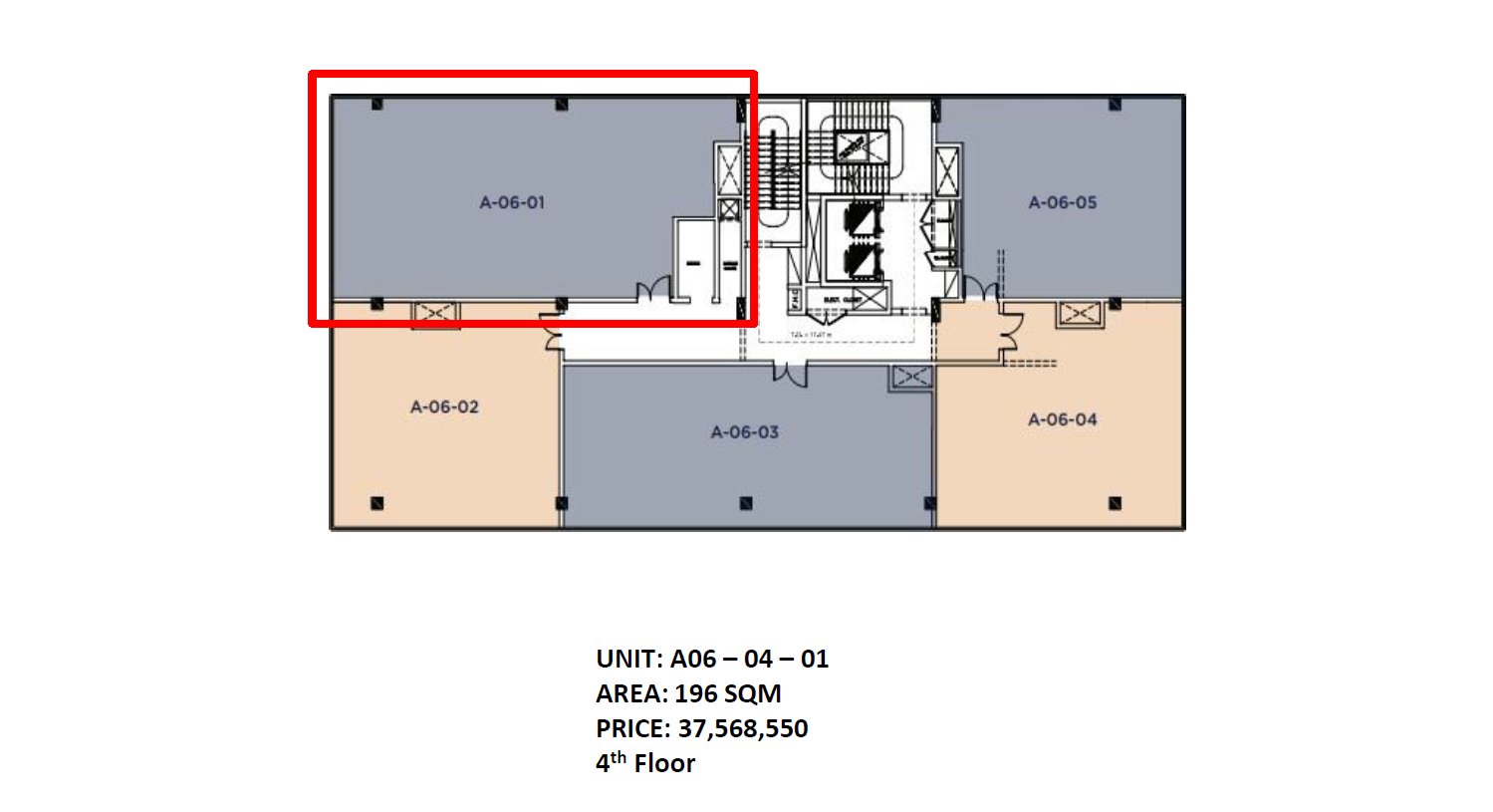 Floor plan for  at 205 Arkan Palm