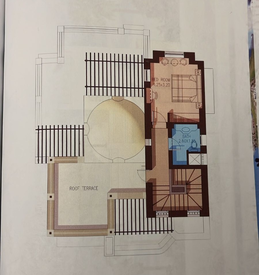 Floor plan for villa at West Golf