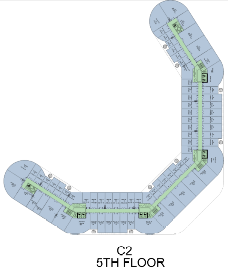 Floor plan for  at Jazebeya