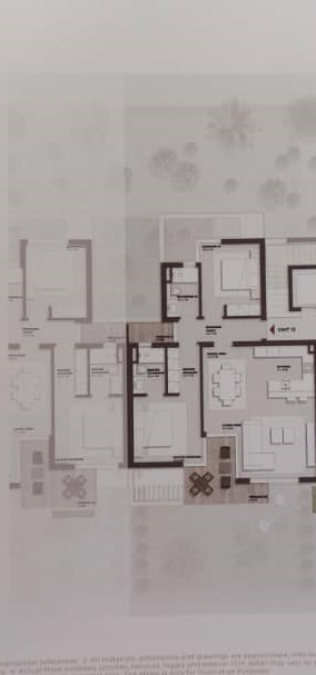 Floor plan for chalet at Solare
