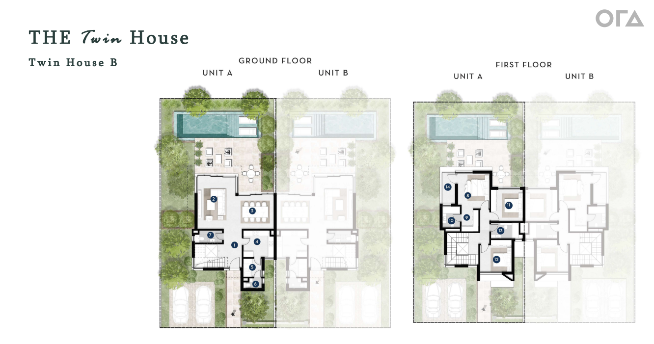 Floor plan for  at The Solos - Solana