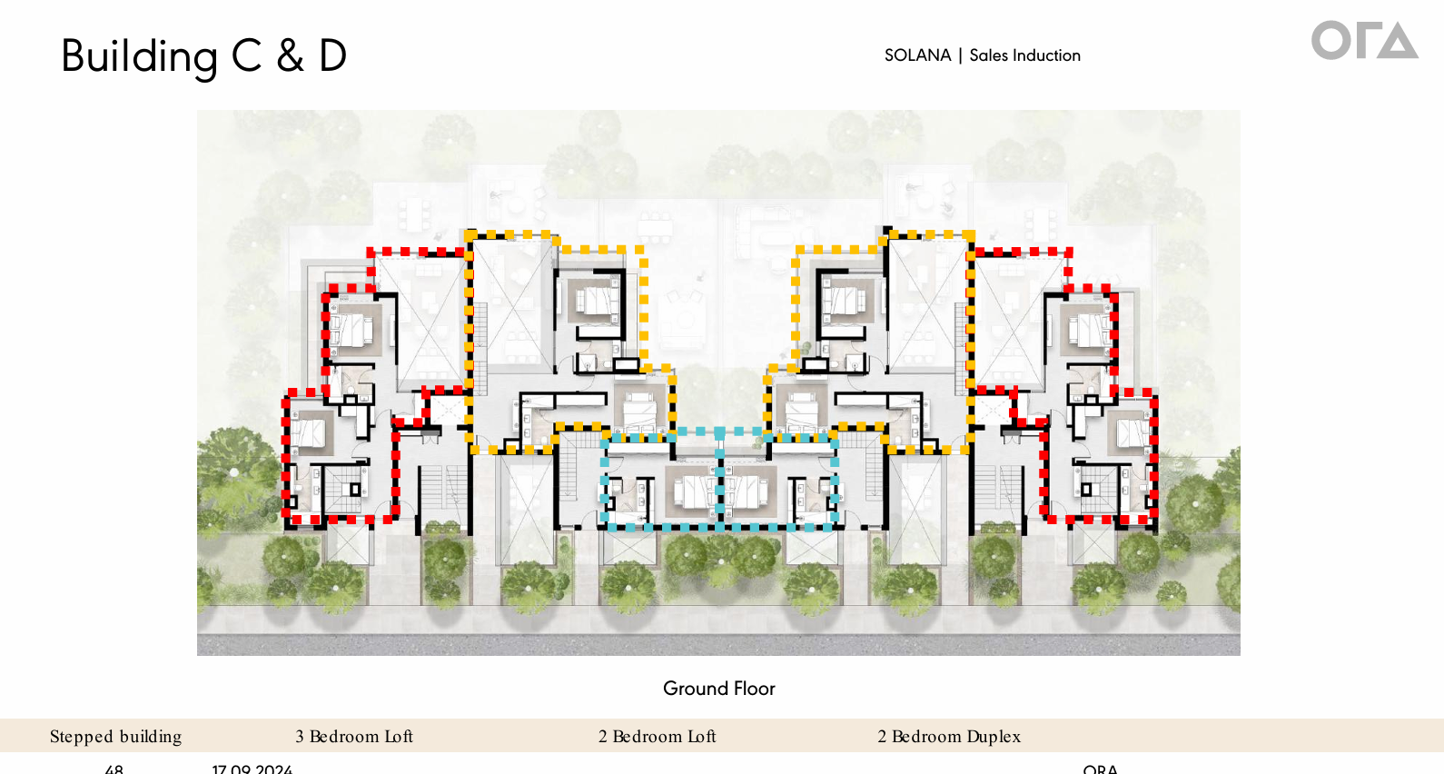 Floor plan for  at Solana
