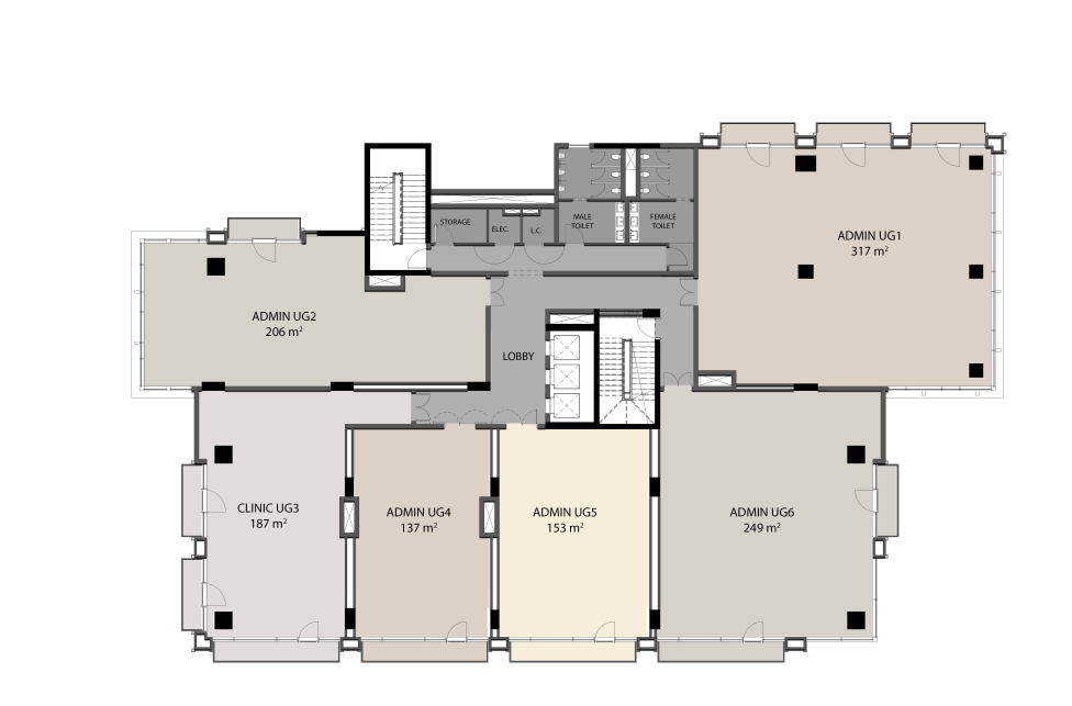 Floor plan for  at The View Waterway
