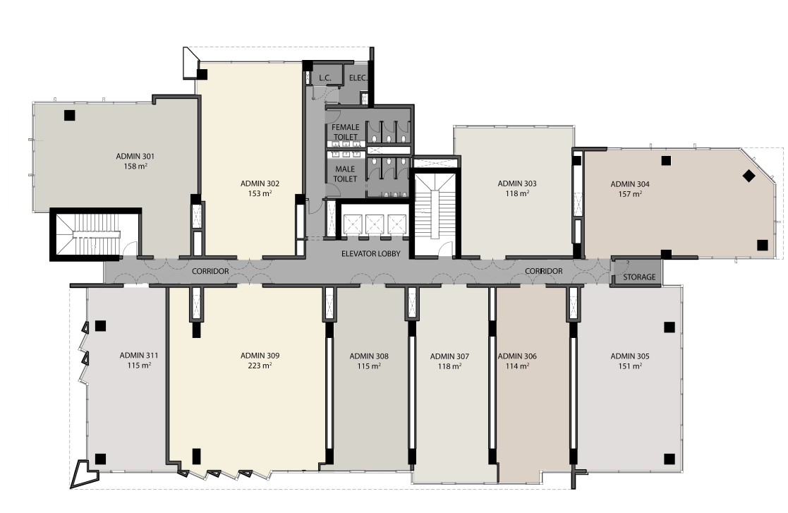 Floor plan for  at The View Waterway