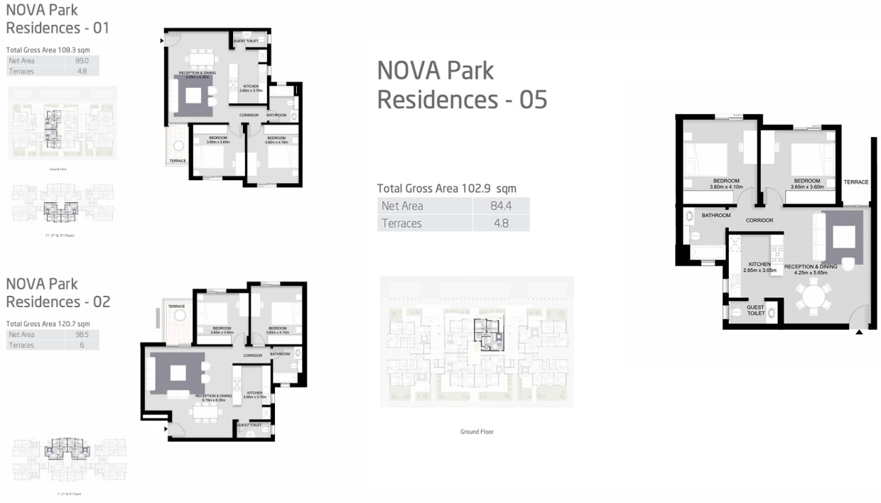 Floor plan for apartment at VYE SODIC