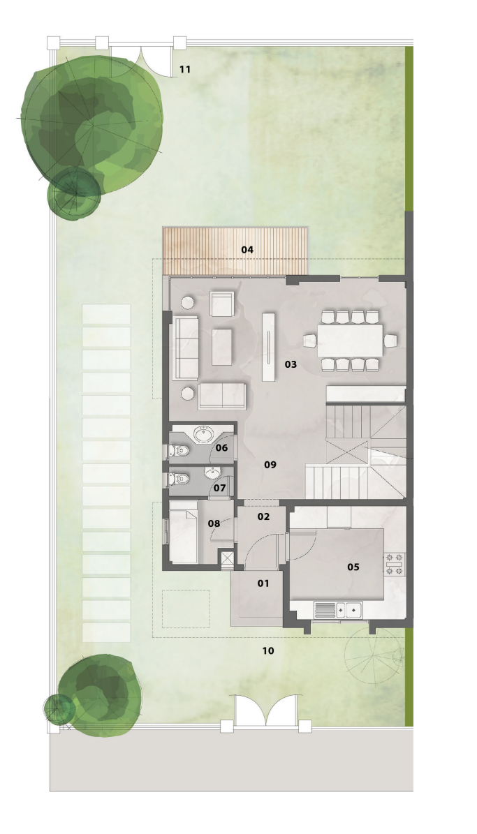 Floor plan for  at Il Bosco City