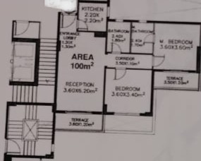 Floor plan for apartment at Il Bosco City