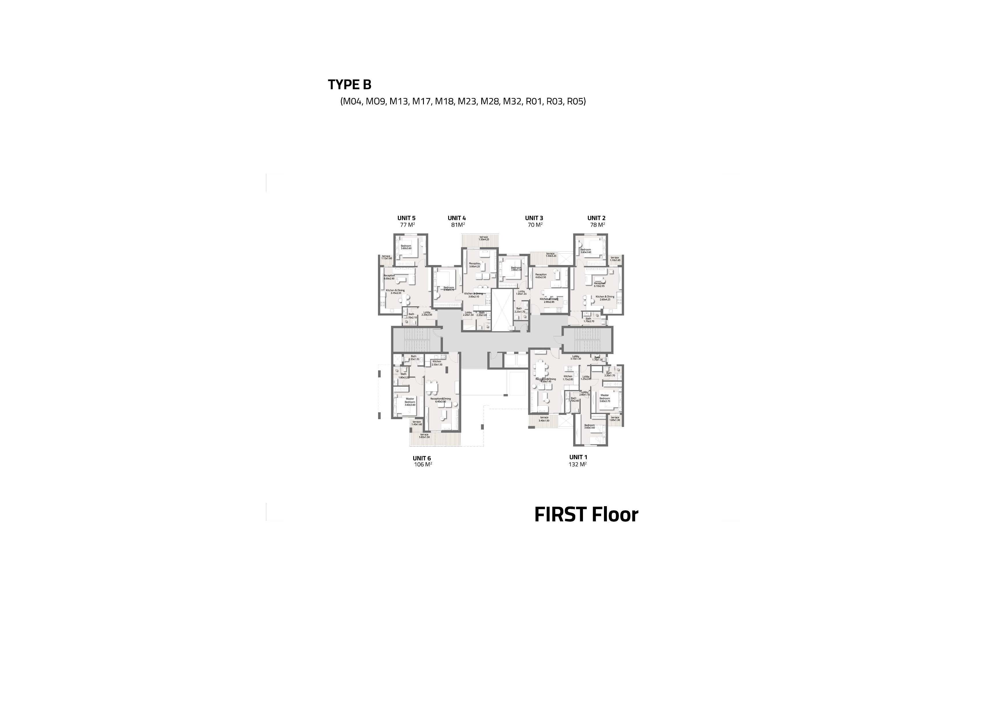 Floor plan for apartment at Stei8ht