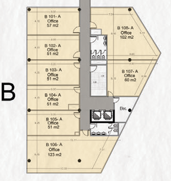 Floor plan for  at Kite Complex