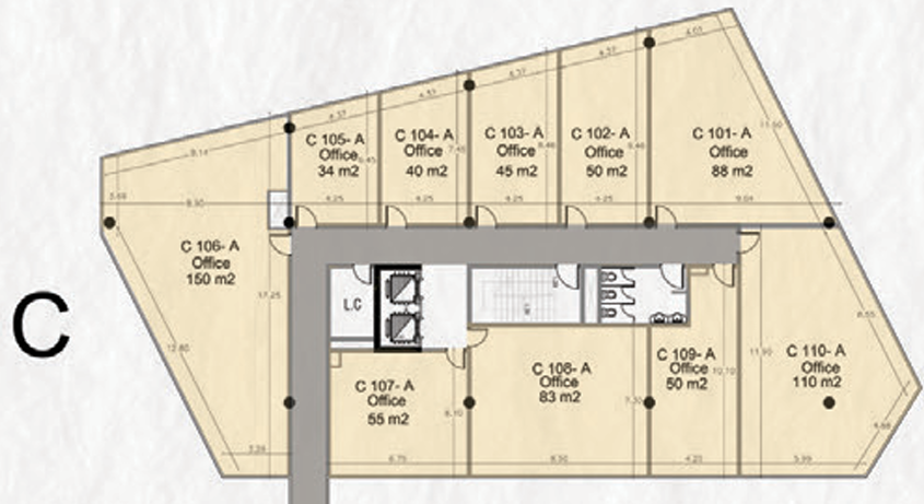 Floor plan for  at Kite Complex