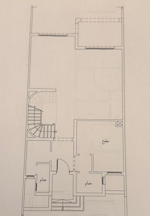 Floor plan for townhouse at Royal Meadows Sheikh Zayed