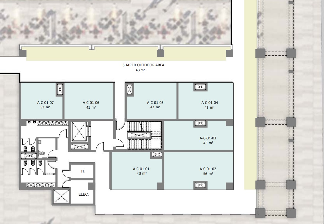 Floor plan for  at Code
