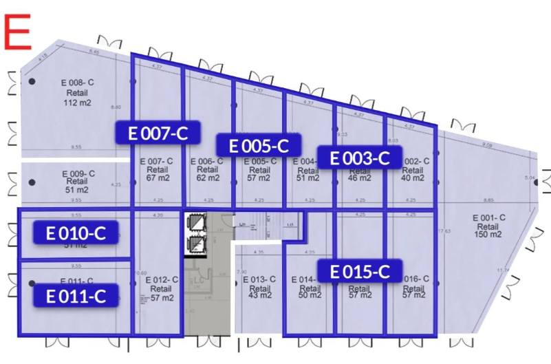 Floor plan for  at Kite Complex