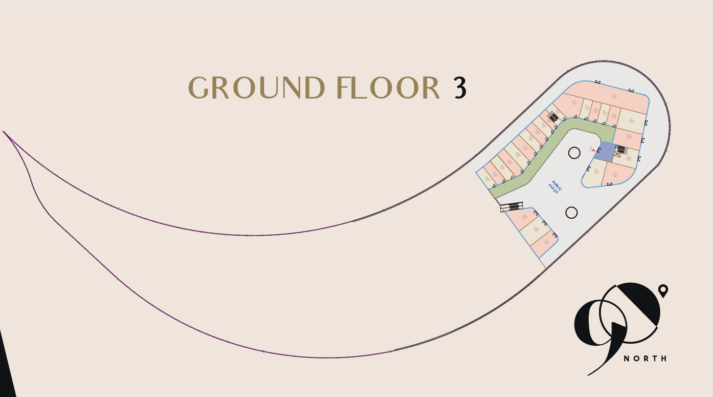 Floor plan for  at City Hall 90