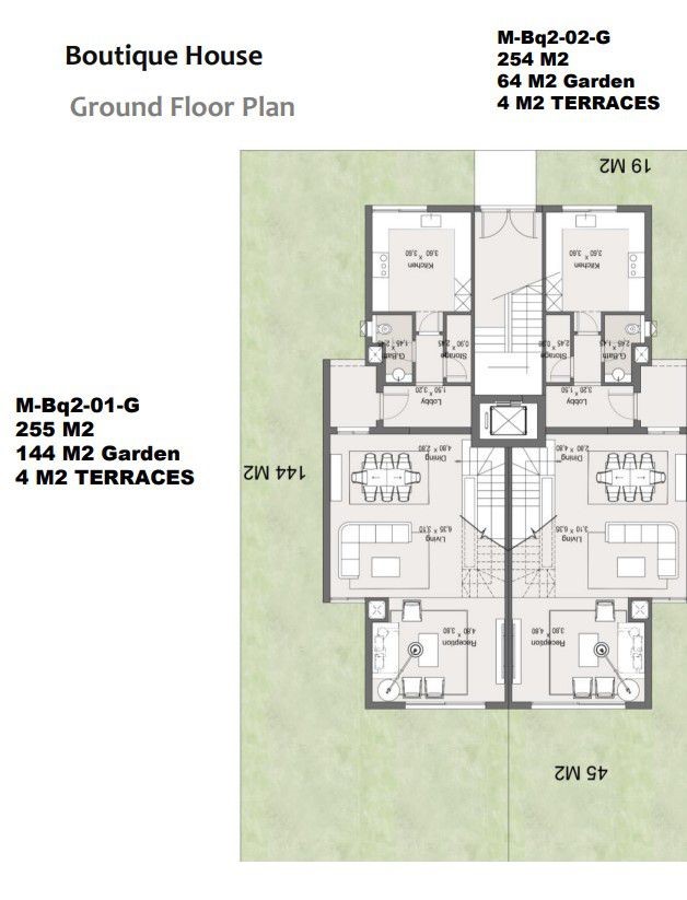 Floor plan for apartment at Maliv