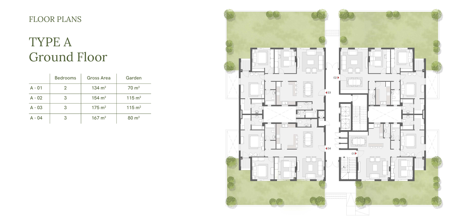 Floor plan for penthouse at One33