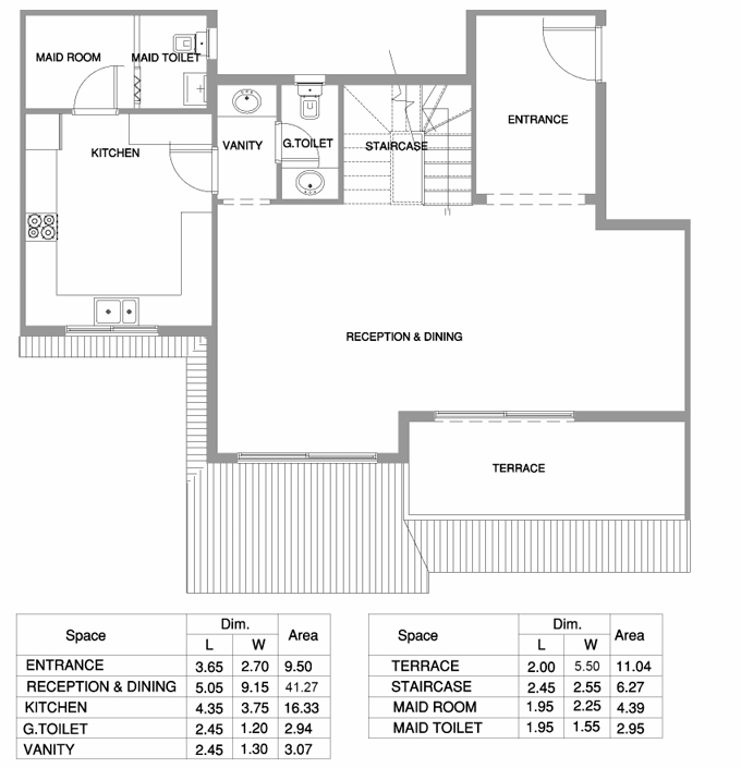 Floor plan for duplex at Aliva Mountain View Mostakbal City