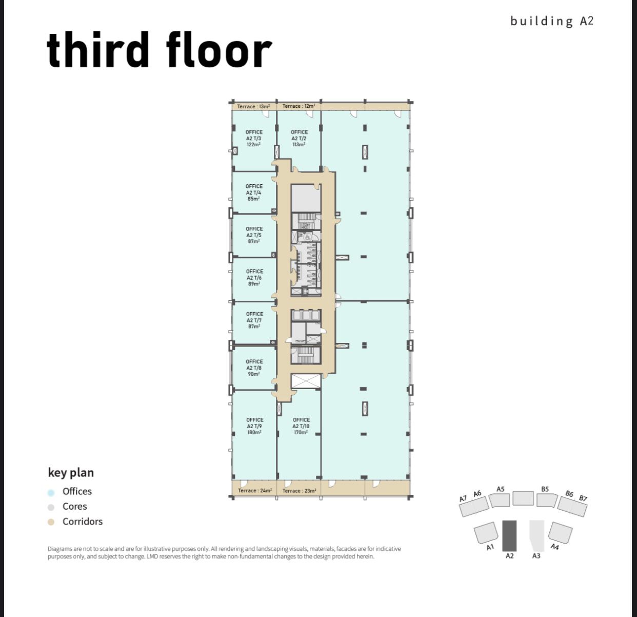 Floor plan for  at Three Sixty