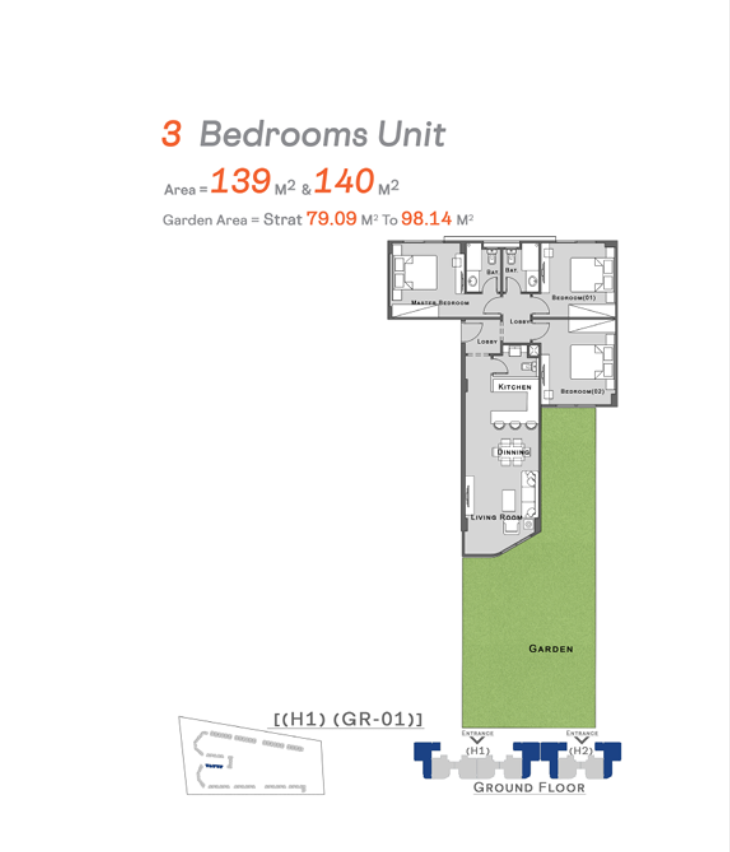 Floor plan for chalet at Jamila