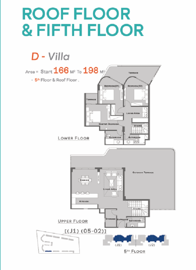 Floor plan for duplex at Jamila