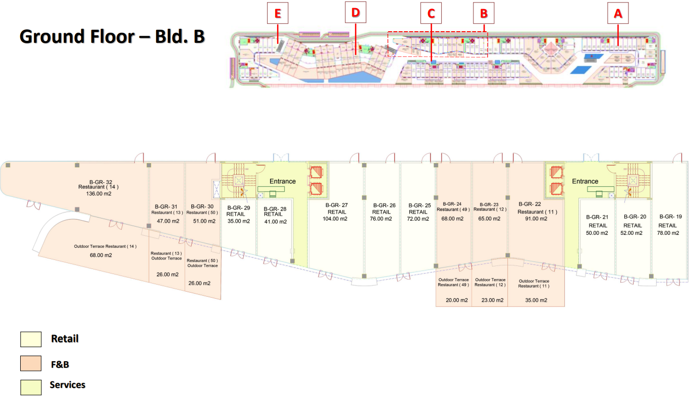 Floor plan for  at Thru Dal Developments