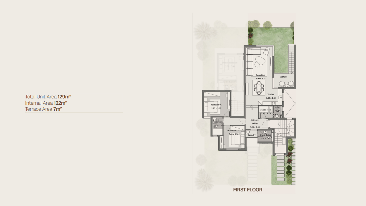Floor plan for apartment at Pine Lanes
