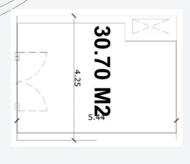 Floor plan for  at Granoy