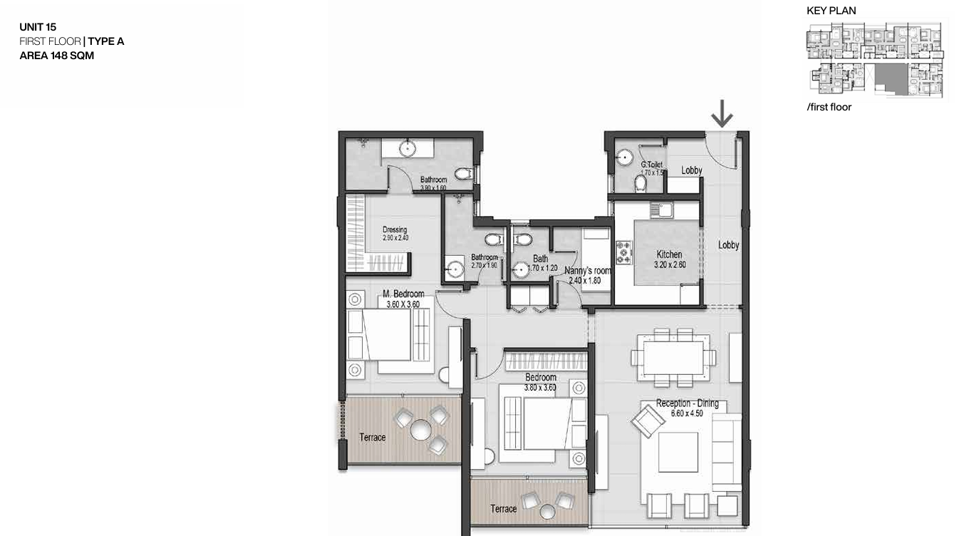 Floor plan for  at Nmq