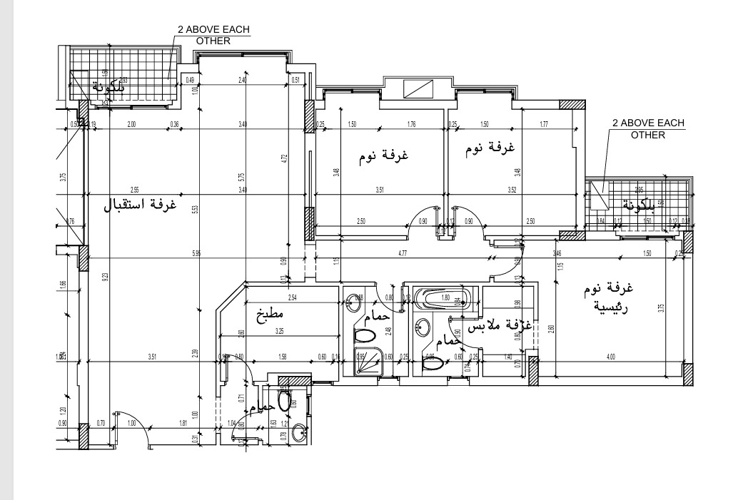 Floor plan for apartment at Green 6