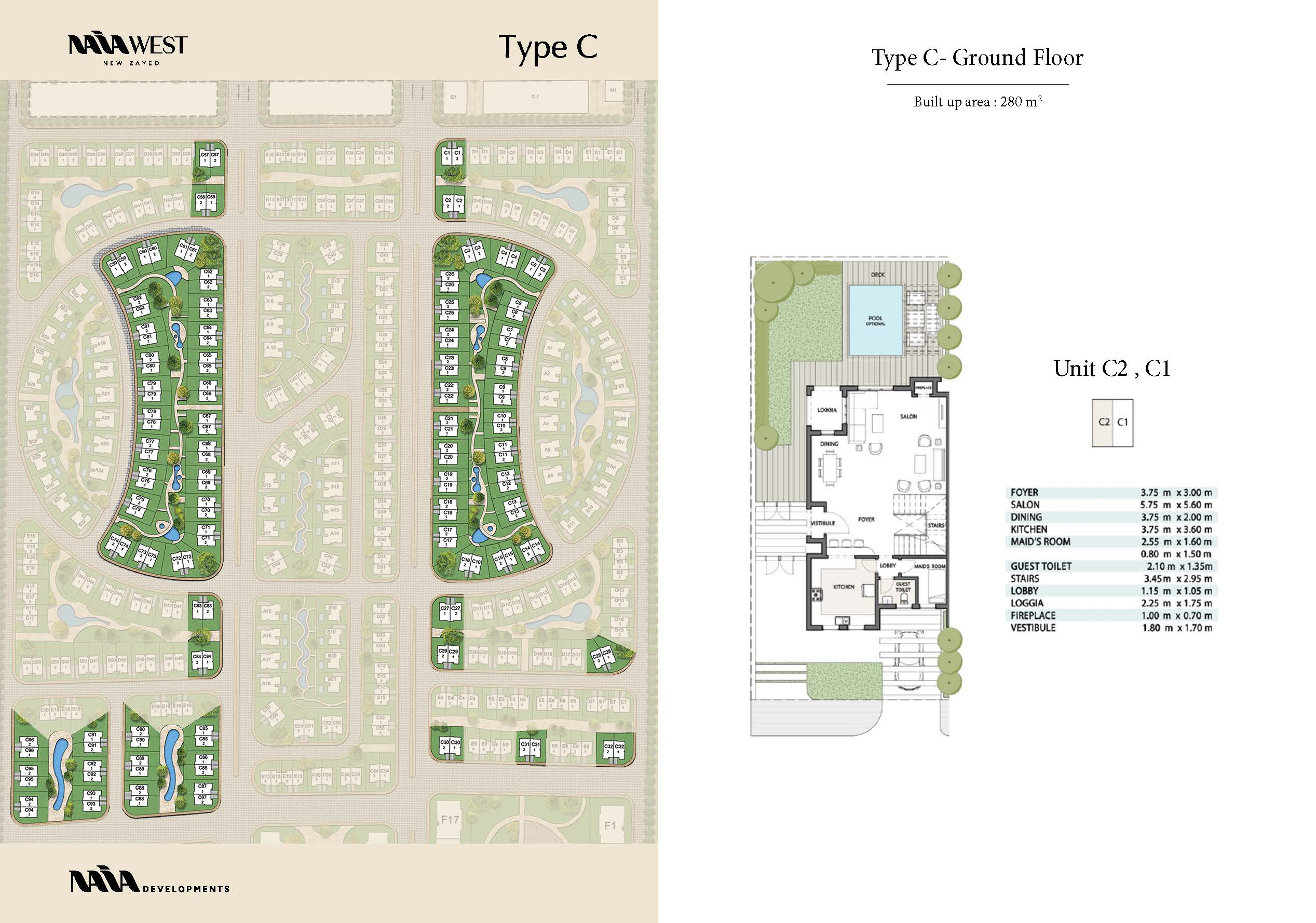 Floor plan for  at Naia West