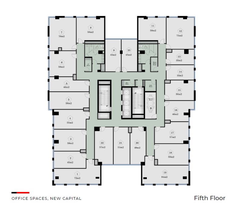 Floor plan for  at Obex