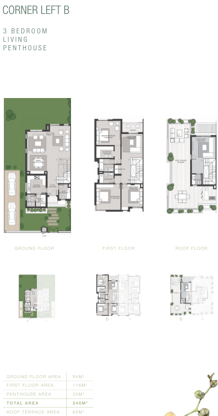 Floor plan for  at Orchid