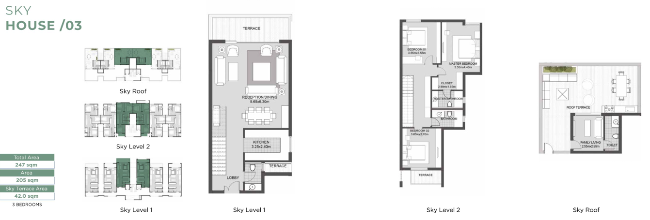 Floor plan for duplex at SODIC East